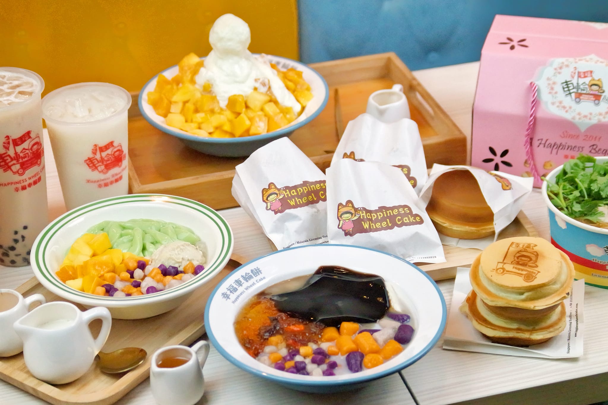 幸福车轮饼 Happiness Wheel Cake